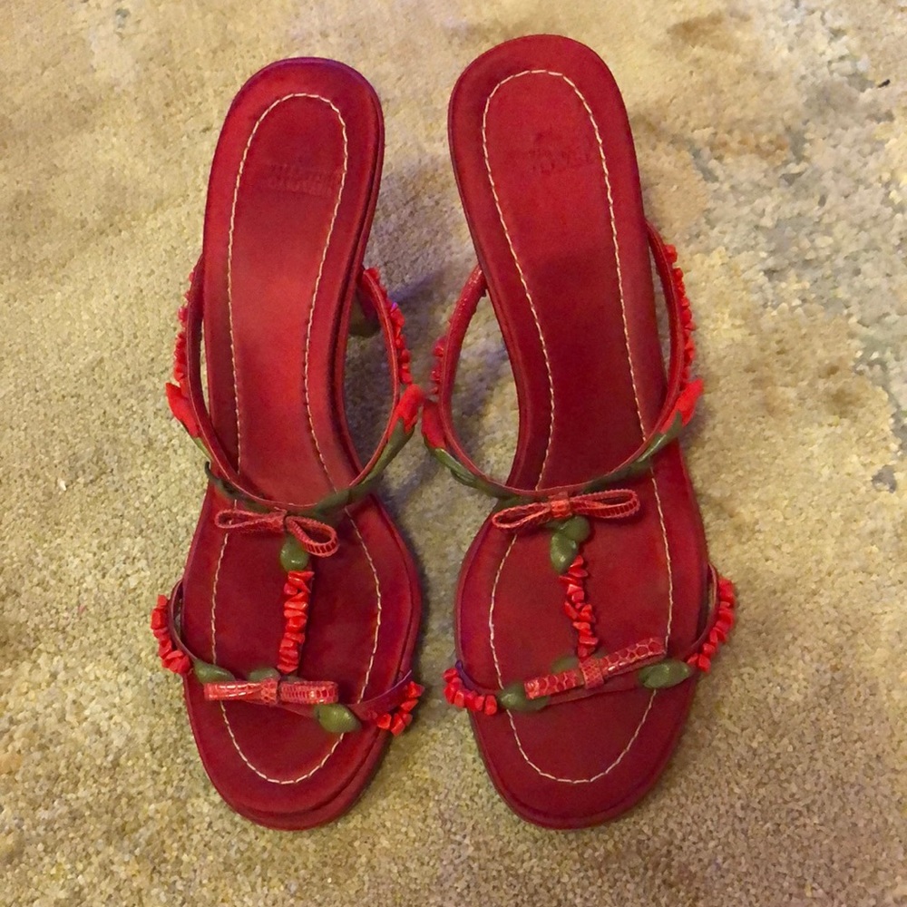 Valentino high heal sandals size 6.5 (36,1/2)